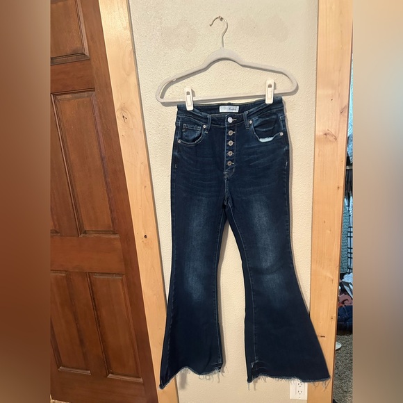 KanCan Midnight Flare Jeans - Picture 2 of 3